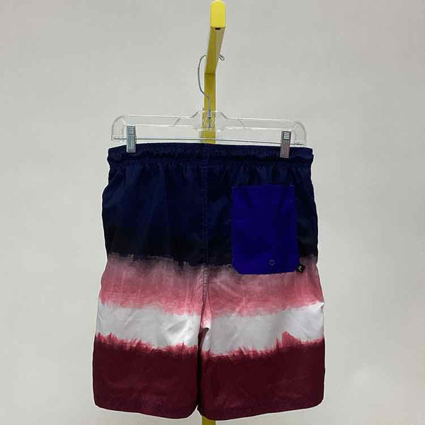 Size 16H art class Blue Print Boy's Swim Trunks