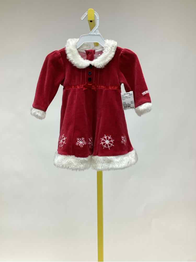 small wonders Red Child Size 6-9 Months Girl's Dress