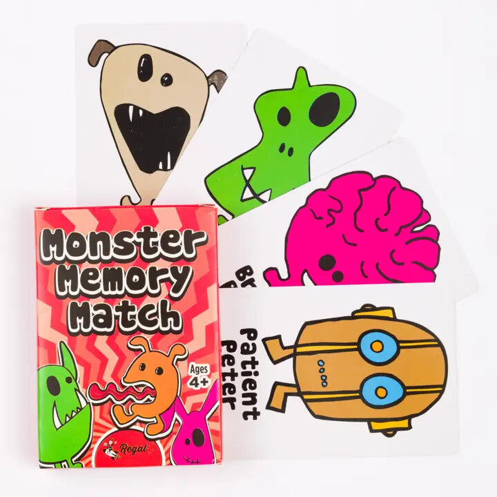 Regal Games Monster Memory Match Card Game