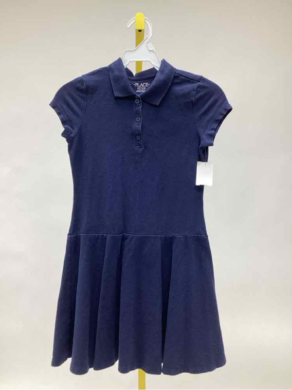 Children's Place Navy Child Size 10 Girl's Everyday Dress