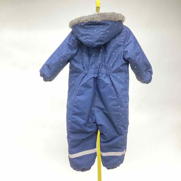 H & M Blue Print Child Size 18 Months Boy's Snow Suit