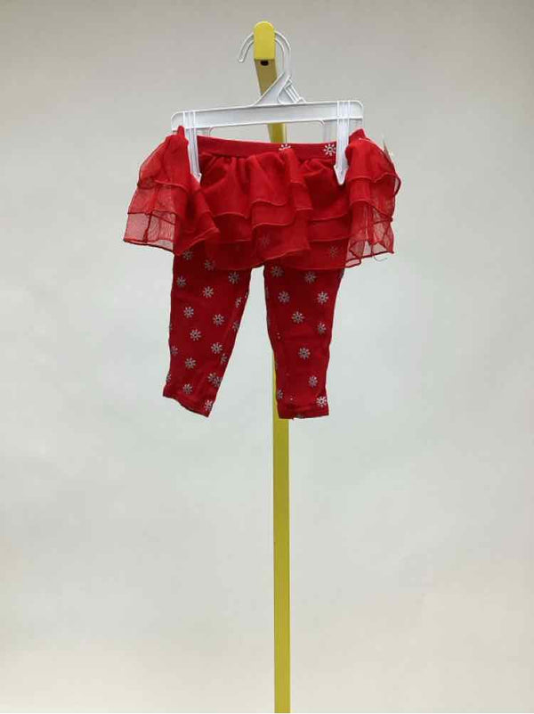 Red Child Size 6 Months Girl's Pants