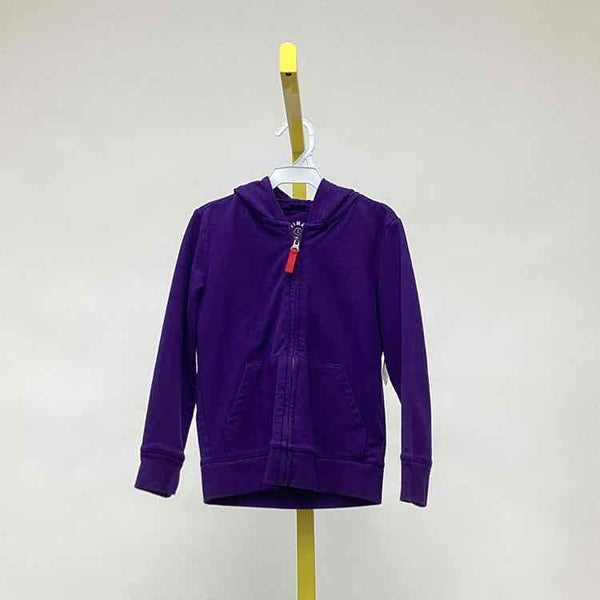 primary Purple Child Size 5T Girl's Hoodies
