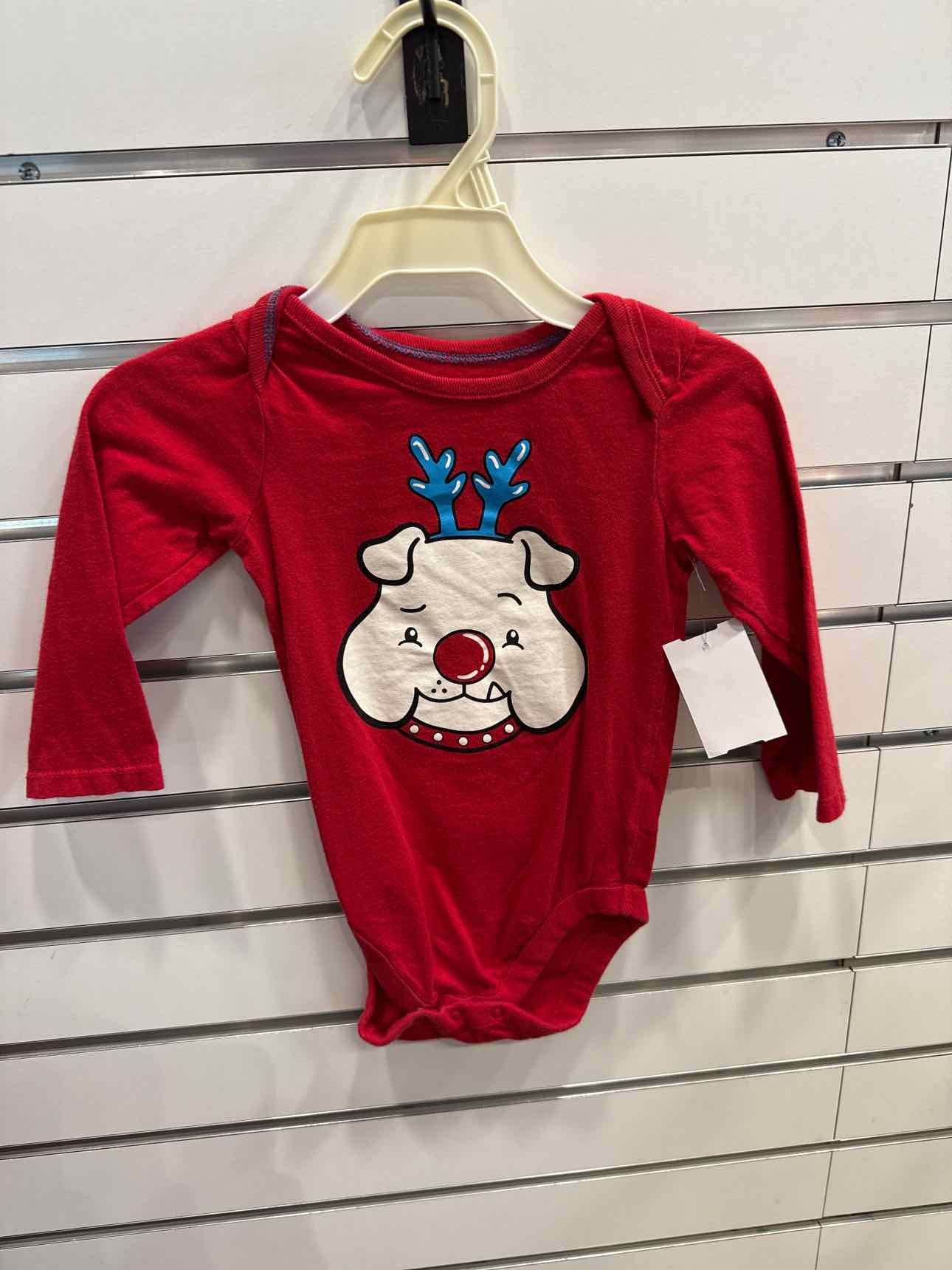 Children's Place Red Child Size 9-12 Months Boy's Onesie