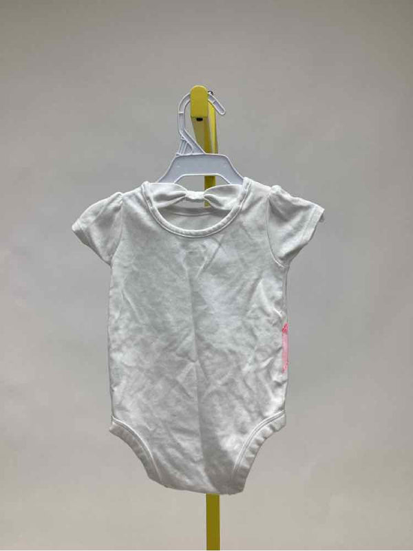 Garanimals White Child Size 6-9 Months Girl's Onesie