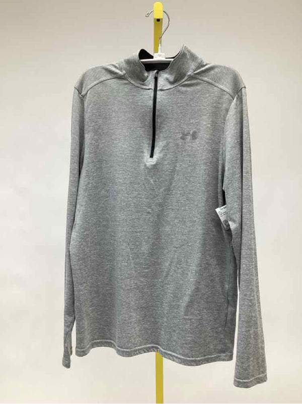 Size M Under Armour Gray Men's Pullover