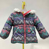 London fog Gray Print Child Size 3T Girl's Winter Coat