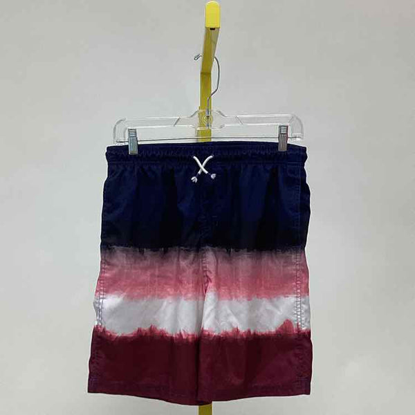 Size 16H art class Blue Print Boy's Swim Trunks