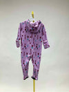 Patagonia Purple Print Child Size 12-18 Months Girl's Snow Suit