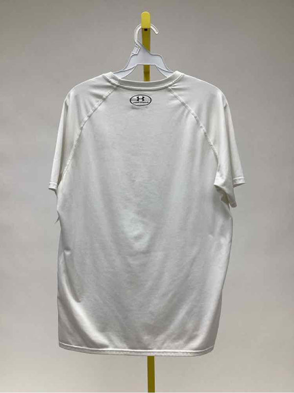 Size M Under Armour White Men's T-shirt