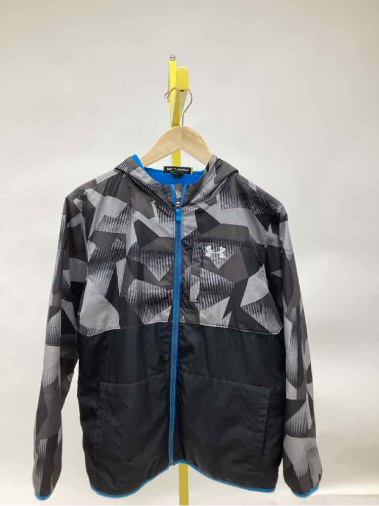 Under Armour Gray Print Size XL Men's Jacket